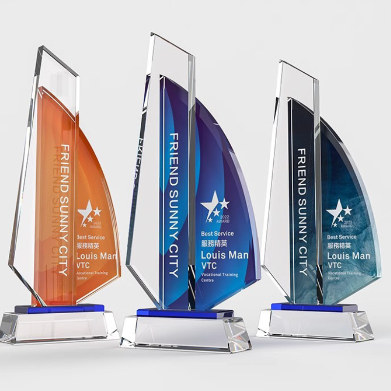 trophy crystal mới