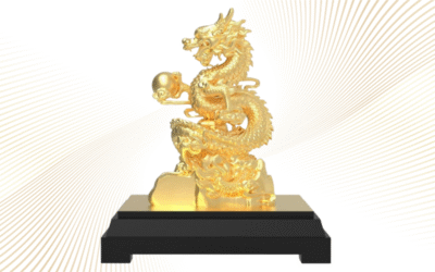 tượng rồng phúc long chi bảo