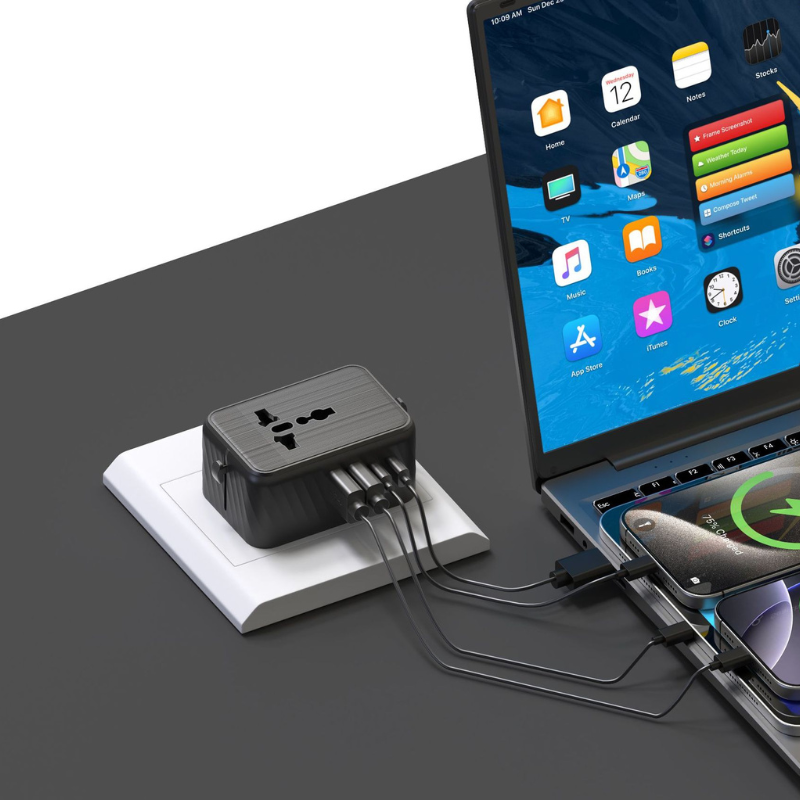 ứng dụng ổ cắm du lịch