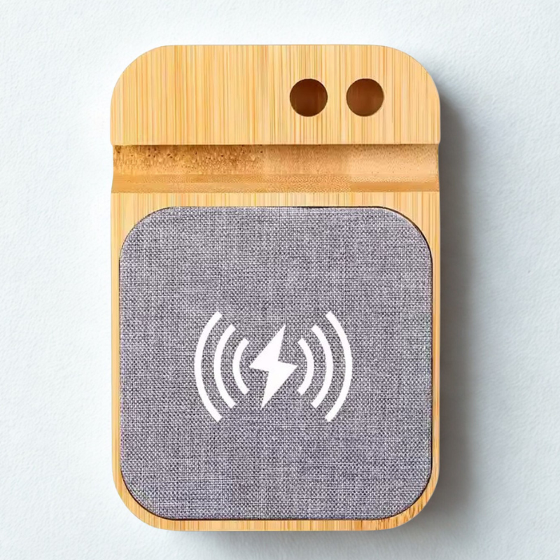 cáp sạc thiết kế gỗ tre