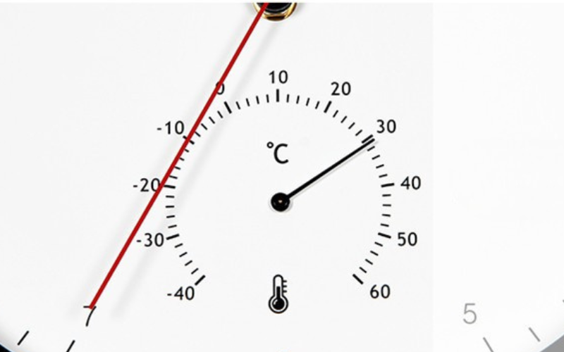 đồng hồ hiển thị nhiệt kế