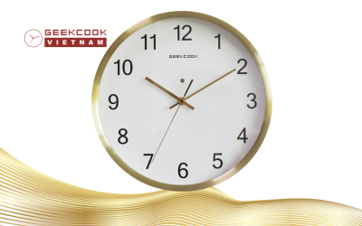 đồng hồ treo tường có led ban đêm