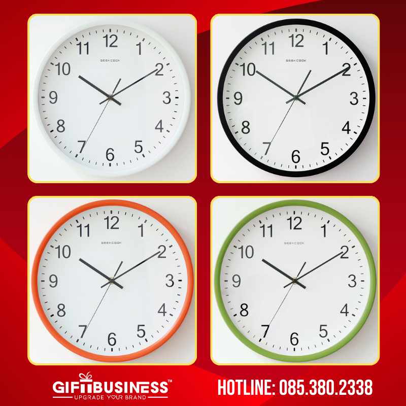 đồng hồ treo tường gc33 geekcook