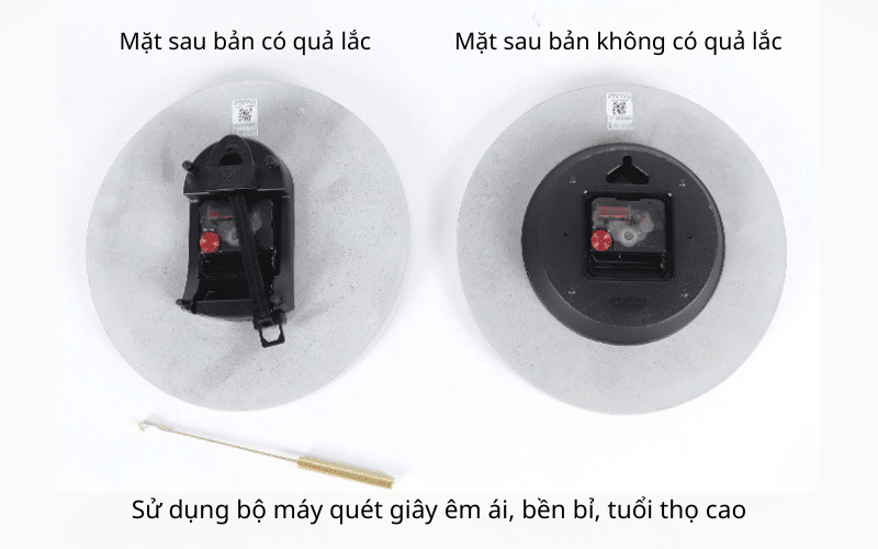 đồng hồ treo tường geekcook