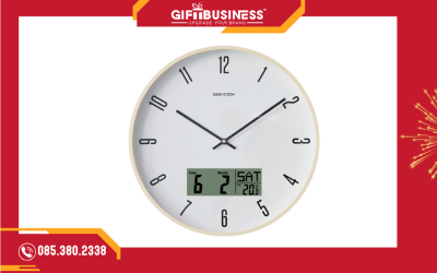 đồng hồ treo tường geekcook