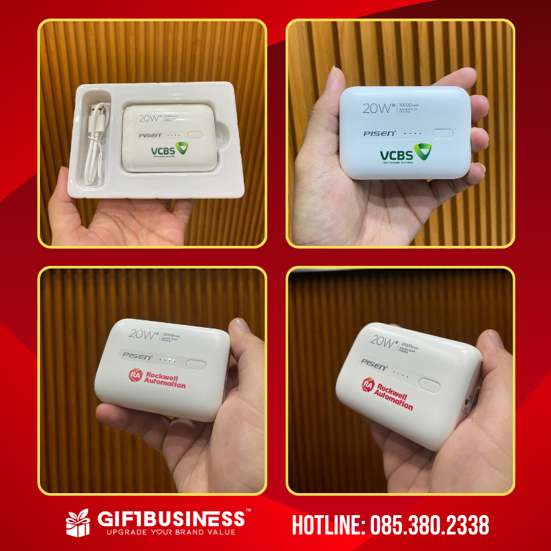 in logo sạc dự phòng