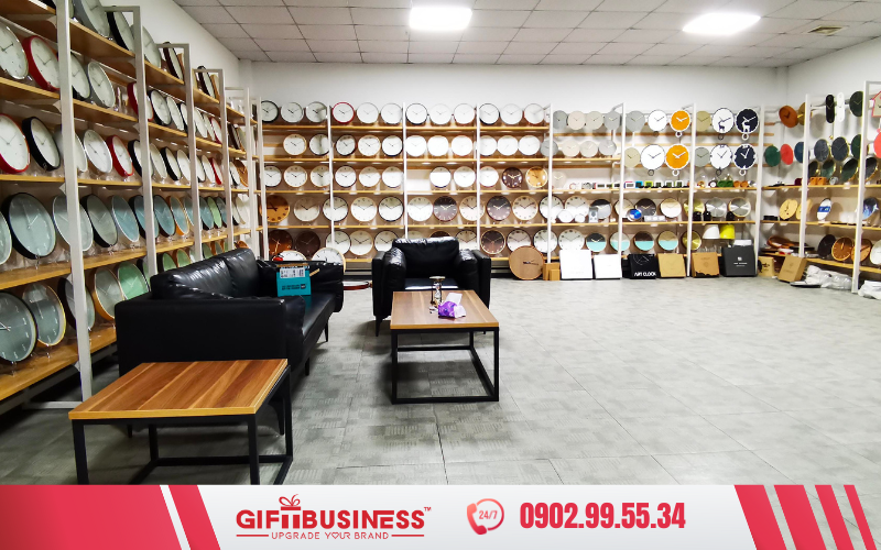 phòng trưng bày sản phẩm đồng hồ geekcook