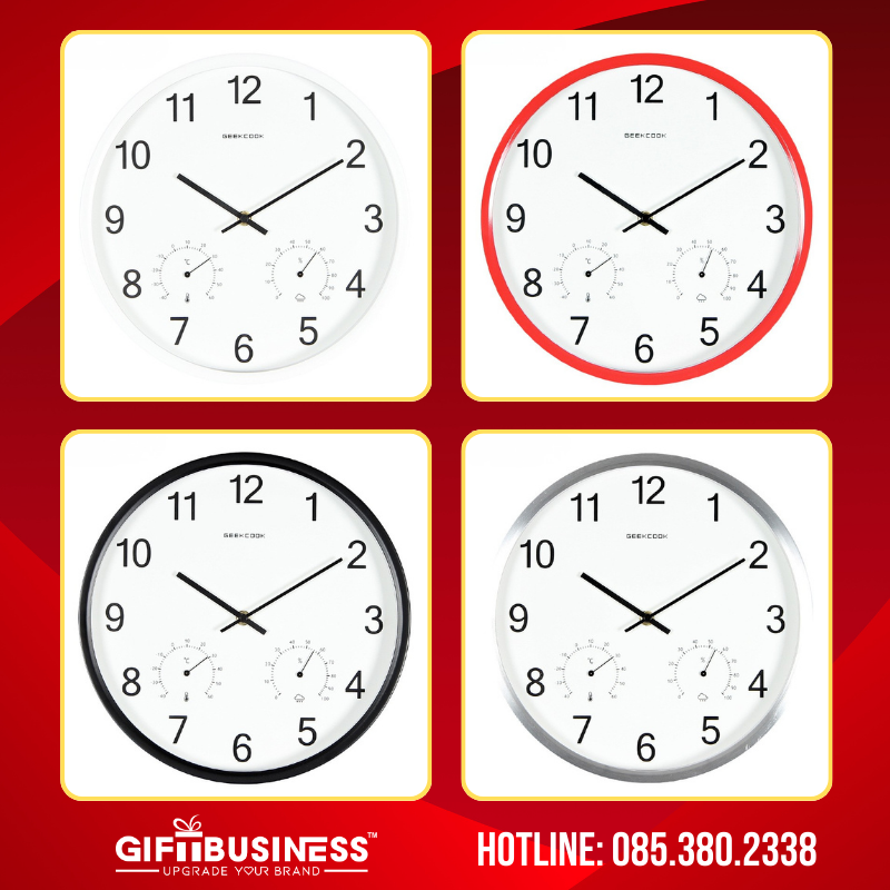 quà tặng đồng hồ treo tường gc34