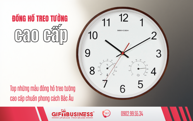 đồng hồ treo tường cao cấp