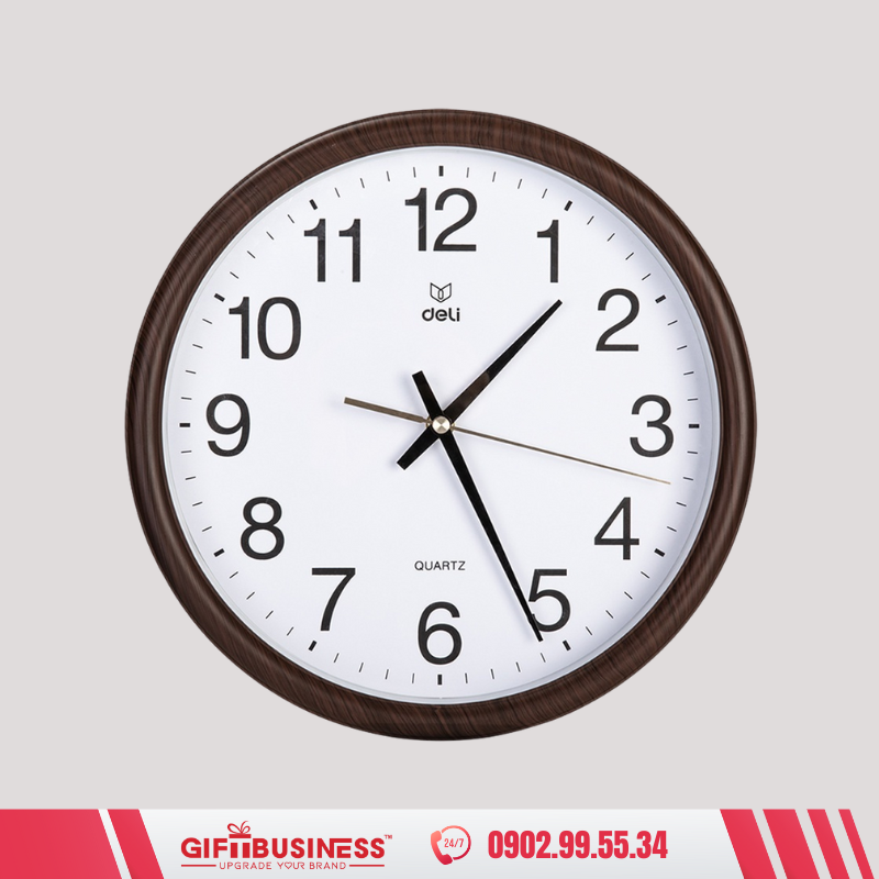 đồng hồ treo tường deli