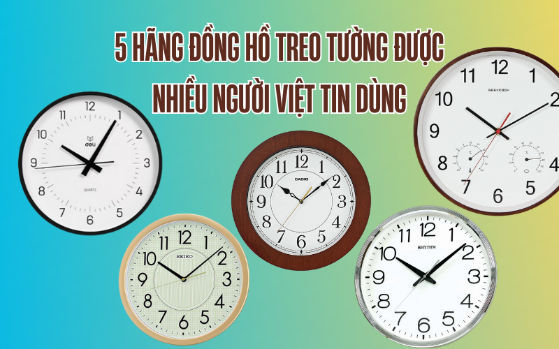 hãng đồng hồ treo tường