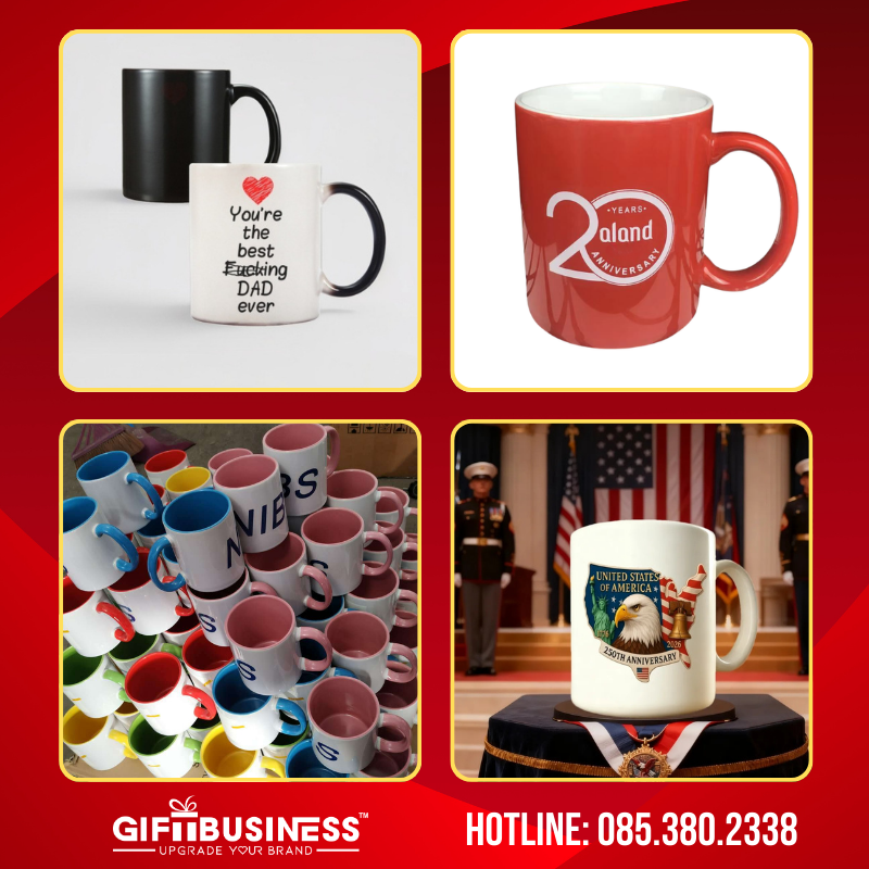 in logo lên ly sứ