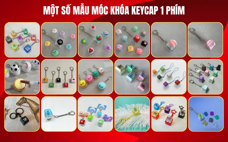 móc khóa keycap 1 phím