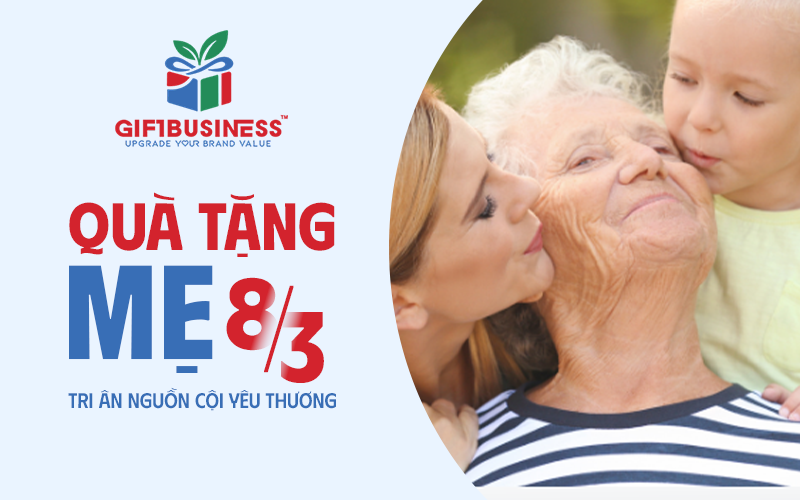 món quà tặng mẹ 8/3