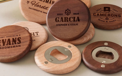 quà tặng khách - khui nắp chai bia