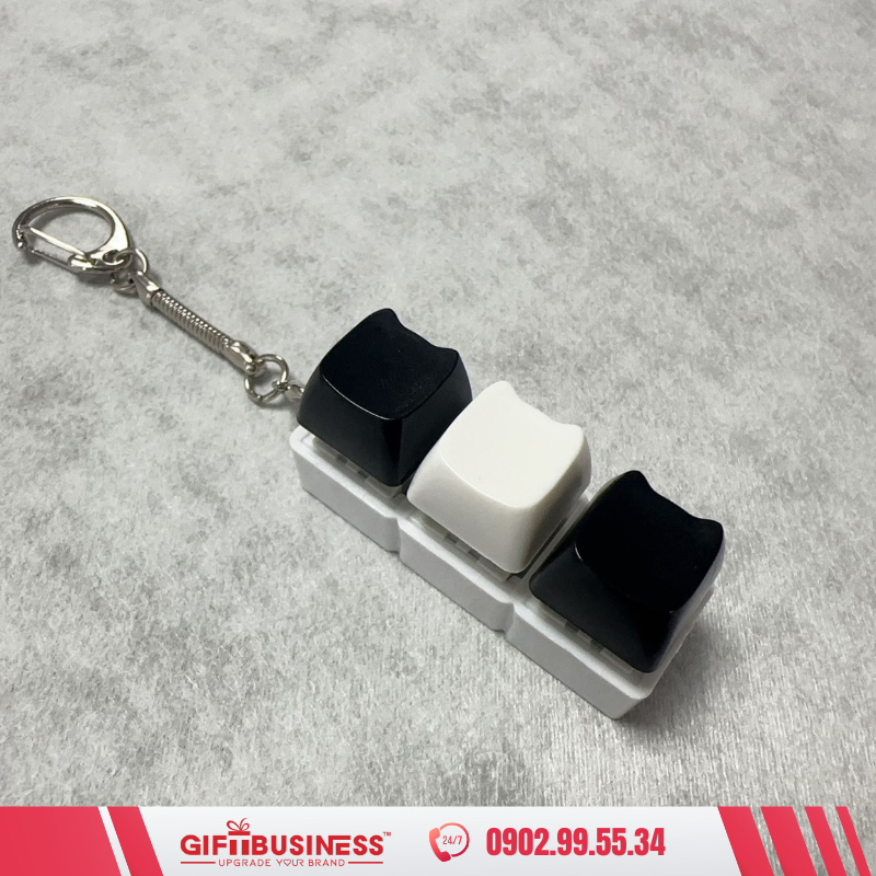quà tặng khách - móc khóa keycap 3s