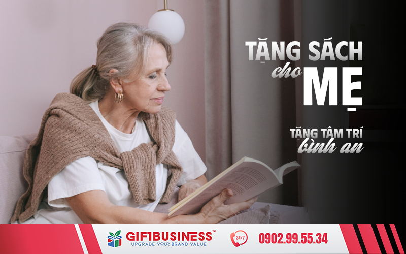 tặng sách cho mẹ