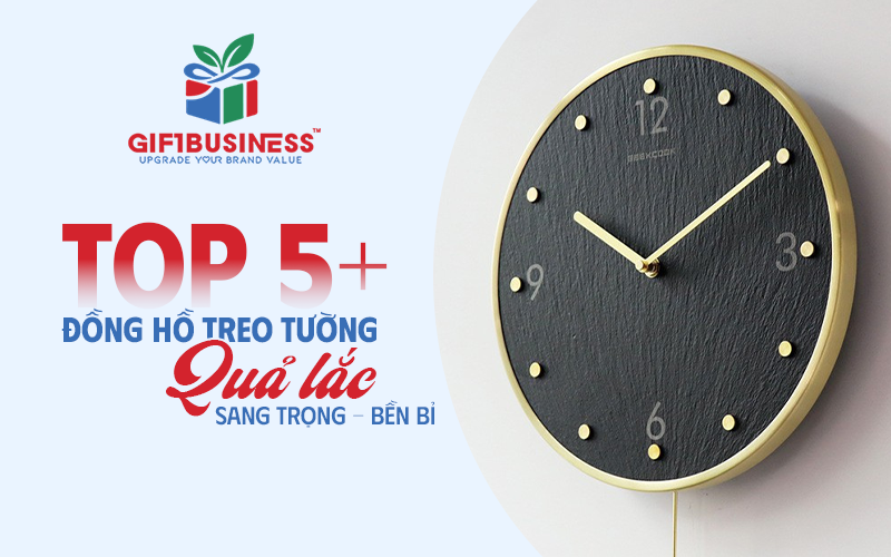 top 5 đồng hồ treo tường quả lắc