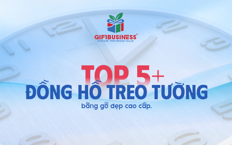 top 5 đồng hồ treo tường bằng gỗ đẹp cao cấp