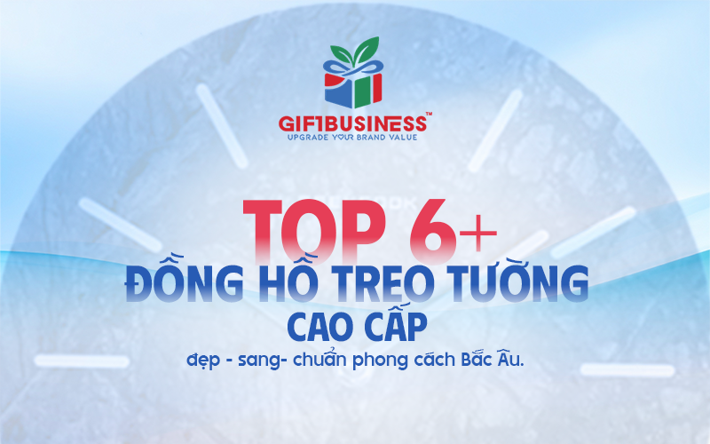 top 6 đồng hồ treo tường cao cấp đẹp sang chuẩn phong cách