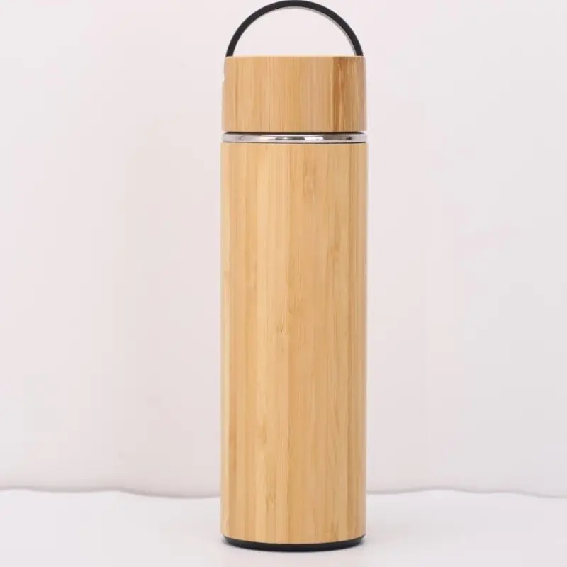 bình giữ nhiệt vỏ tre 07