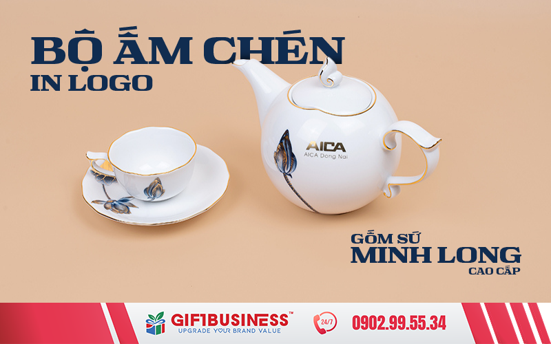 bộ ấm chén minh long