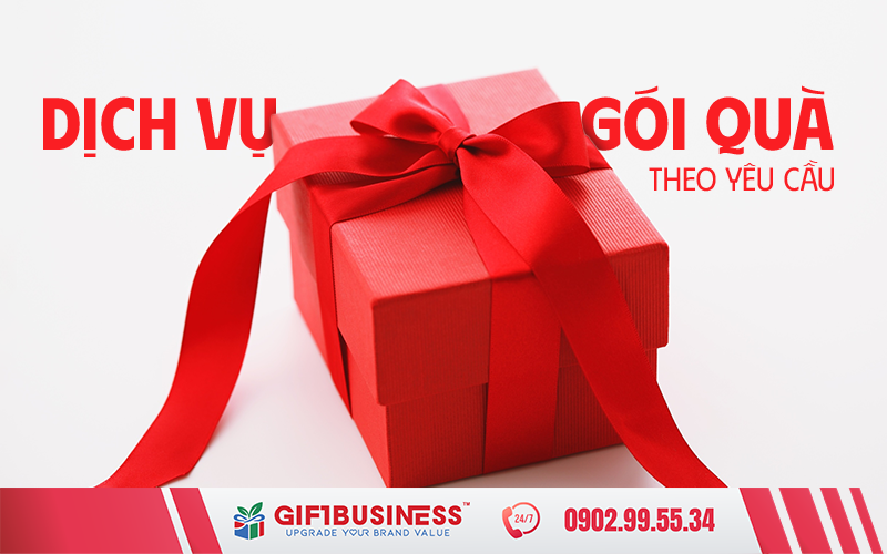 dịch vụ gói quà theo yêu cầu