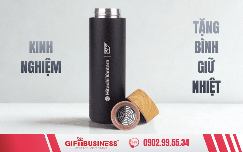 kinh nghiệm tặng bình giữ nhiệt