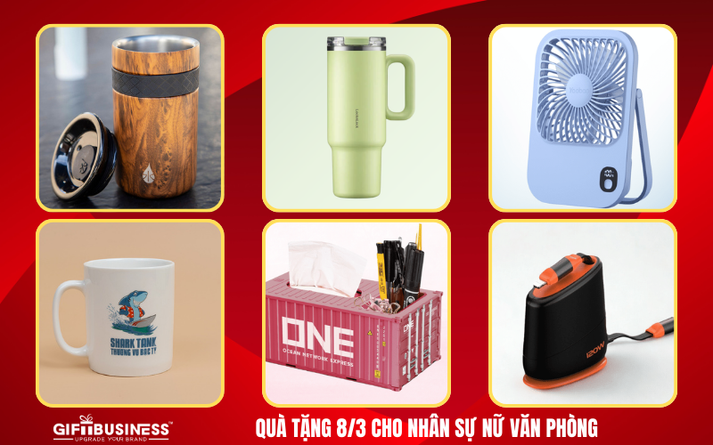 quà tặng 8 3 cho nhân sự nữ văn phòng