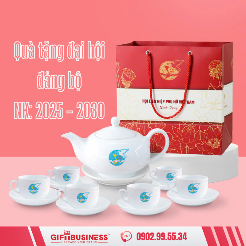 quà tặng đại hội đảng bộ