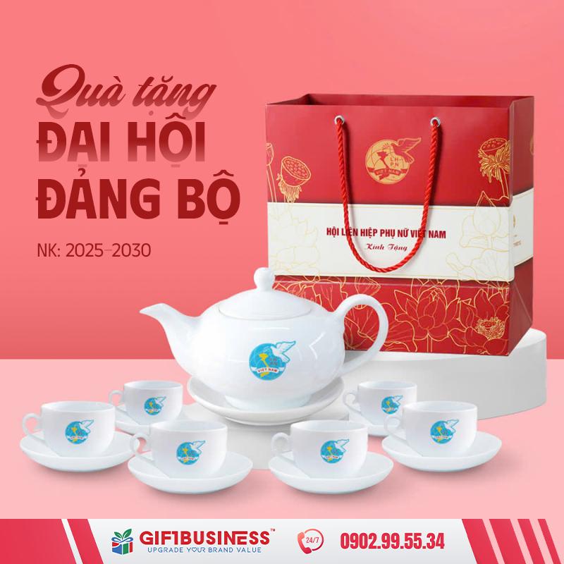 quà tặng đại hội đảng bộ