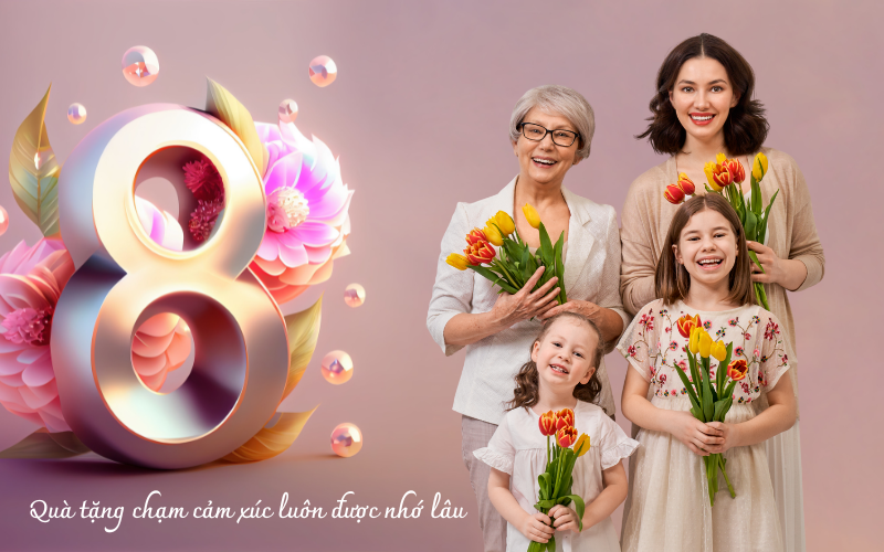 quà tặng chạm cảm xúc luôn được nhớ lâu