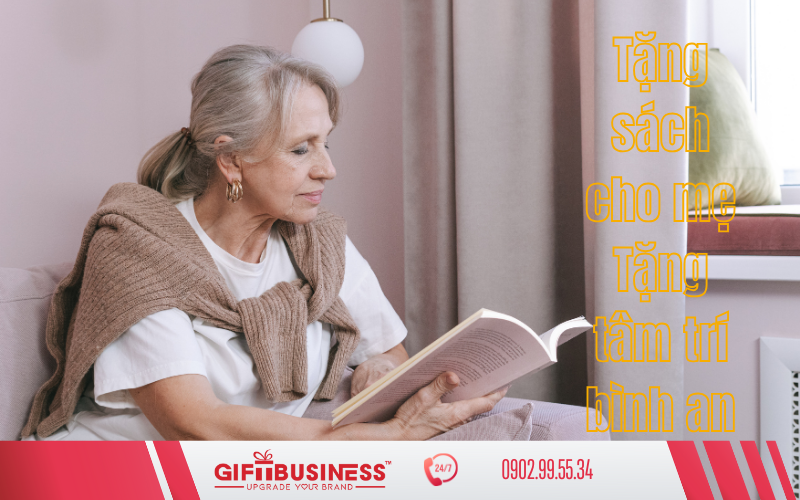 quà tặng sách cho mẹ