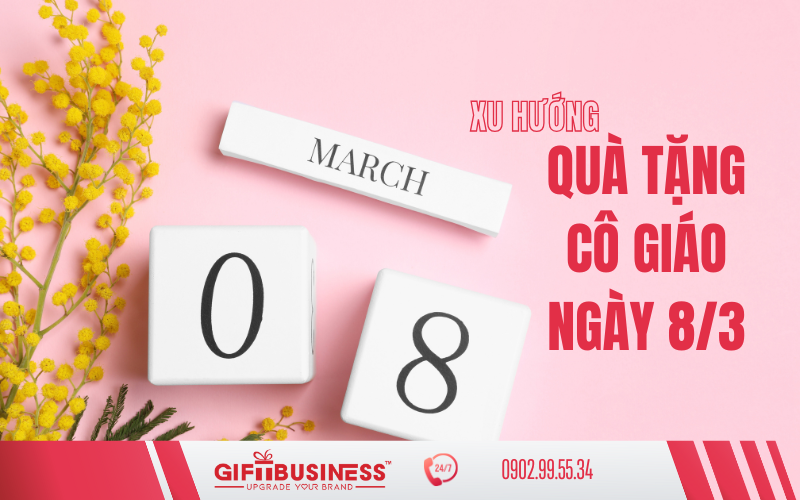 xu hướng quà 8/3 tặng cô giáo