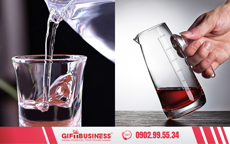 Quà tặng khách hàng - tay cầm và mỏ rót bình rót thuỷ tinh pha lê BAER