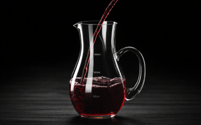 Bình rót thuỷ tinh pha lê BAER in logo