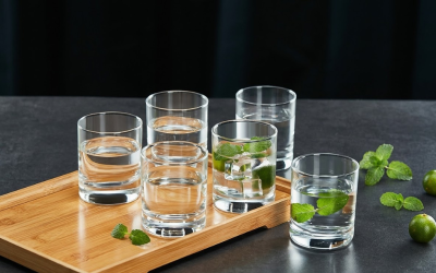 Bộ 6 cốc thuỷ tinh