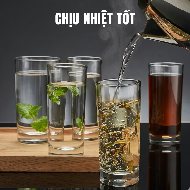 Bộ cốc thuỷ tinh chịu nhiệt