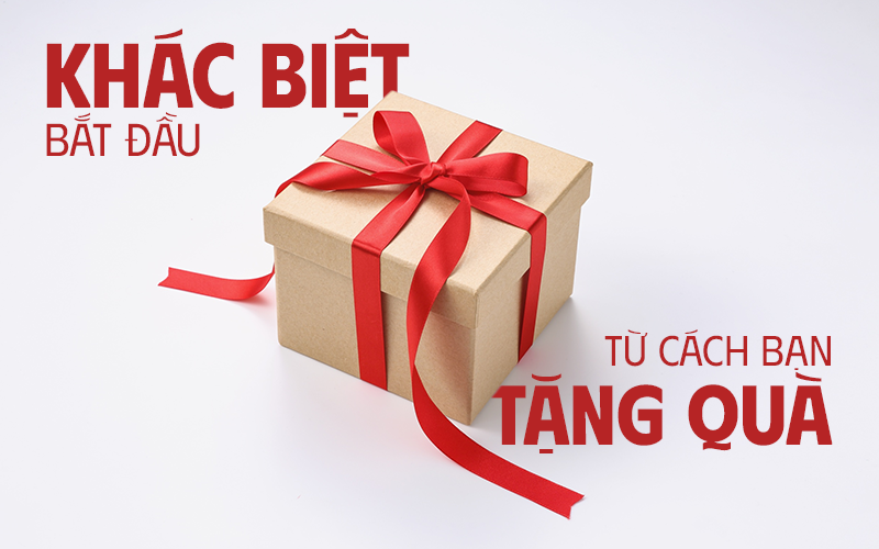 cách bạn tặng quà