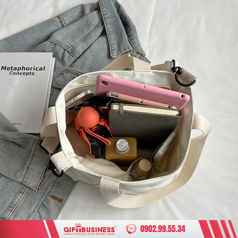 cấu trúc nhiều ngăn túi tote gb11