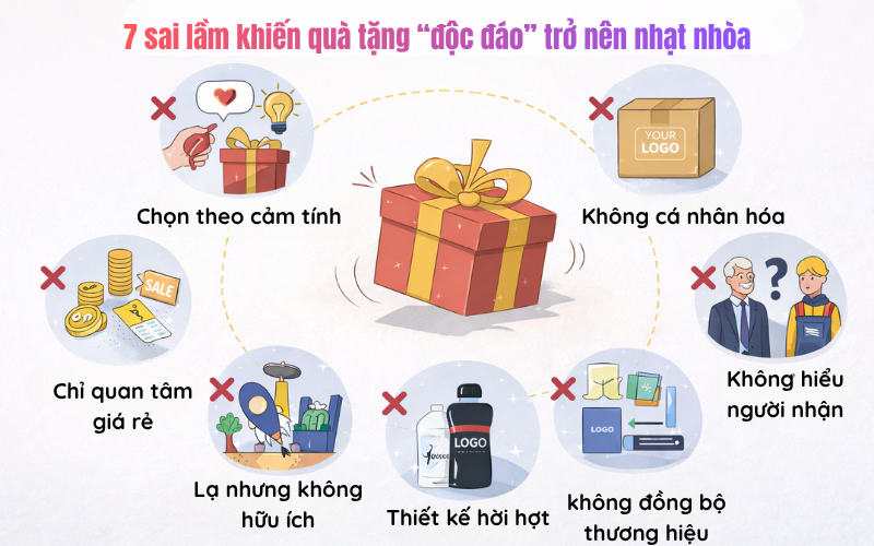 chọn quà tặng độc đáo