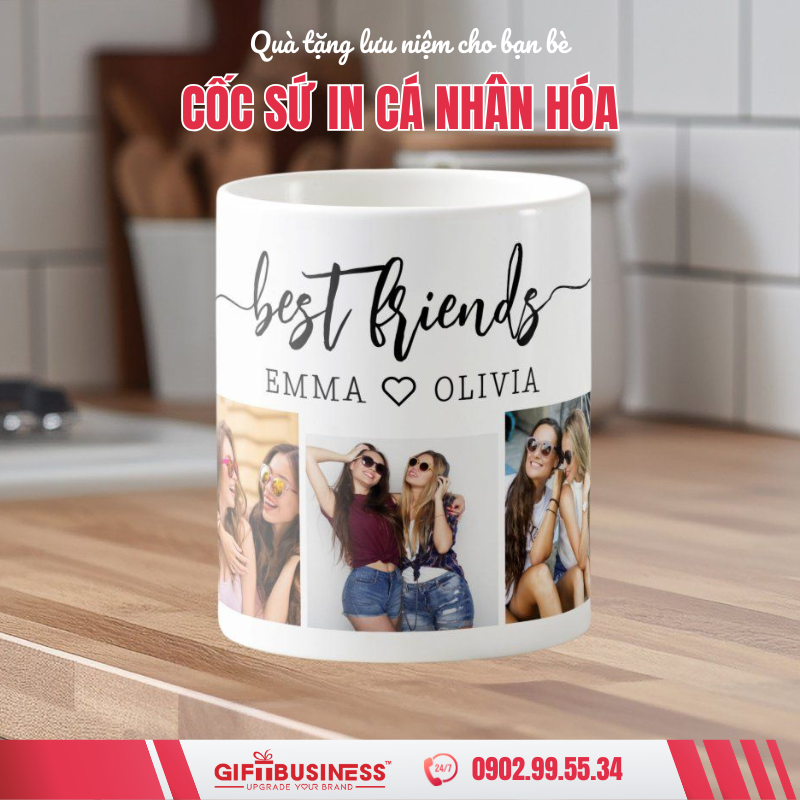 quà lưu niệm cốc sư sin hình cá nhân hóa cho bạn bè