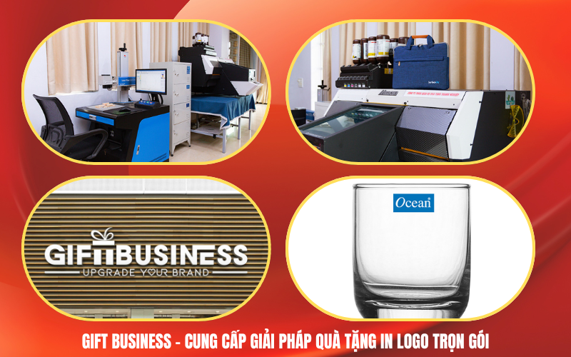 cốc thủy tinh in logo