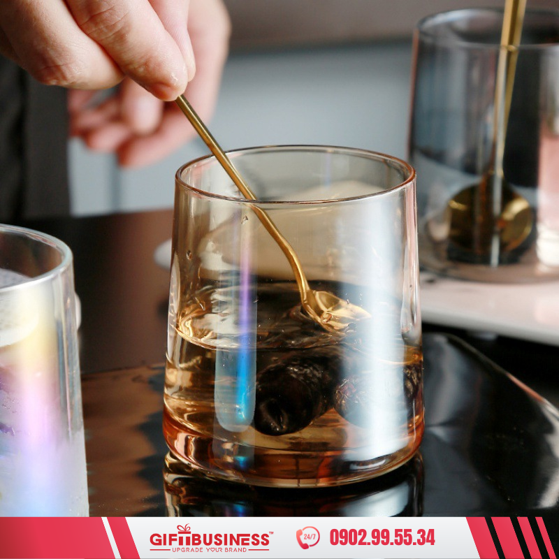 cốc thủy tinh quà tặng