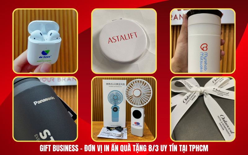 in logo quà tặng sếp nữ 8/3