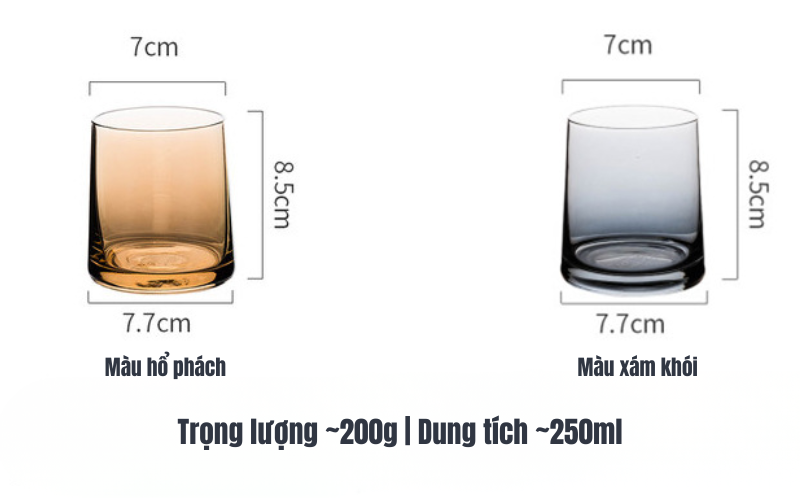 kích thước cốc thủy tinh gb04