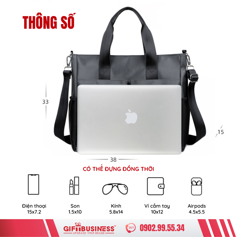 Thông số túi tote gb08