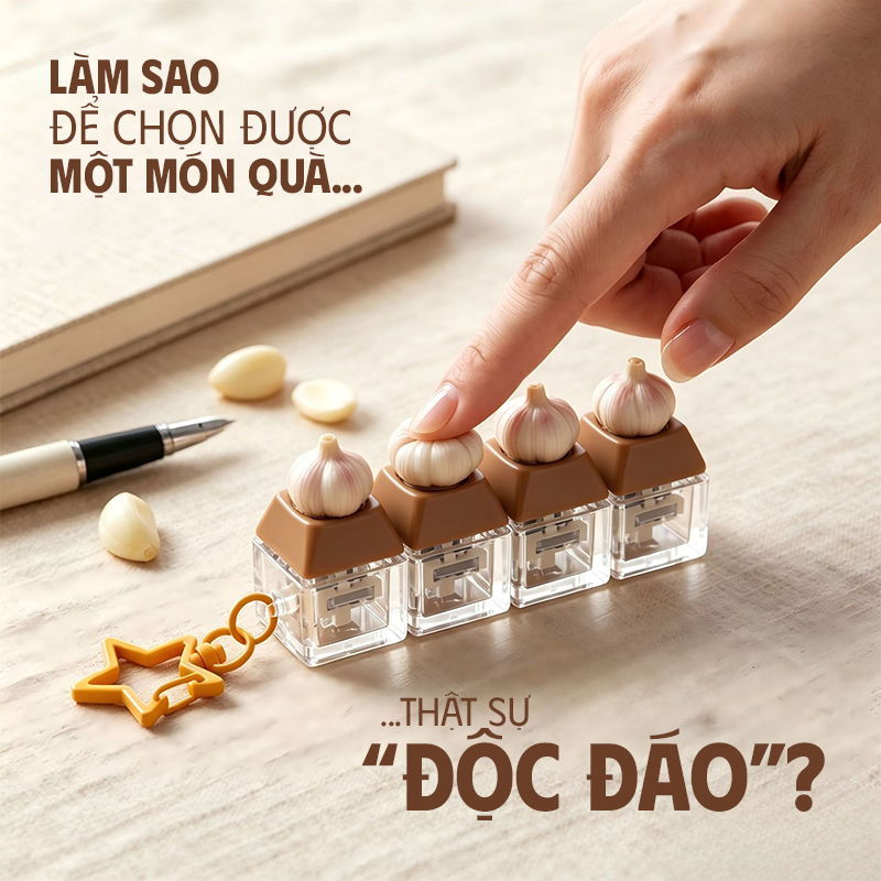 làm sao để chọn được một món quà thật sự độc đáo