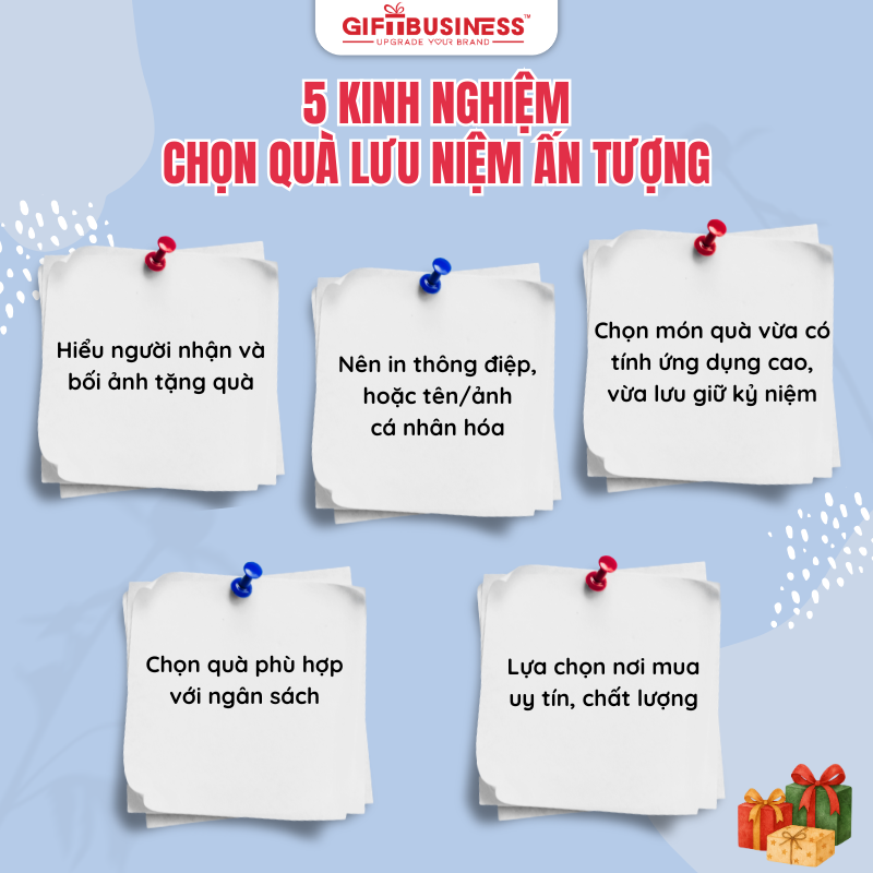 lưu ý khi chọn quà lưu niệm