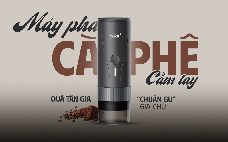 máy pha cafe cầm tay